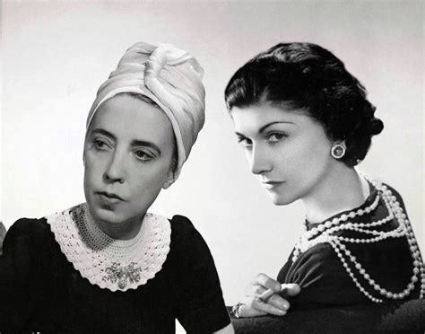 giornali su chanel|coco Chanel e Elsa schiaparelli.